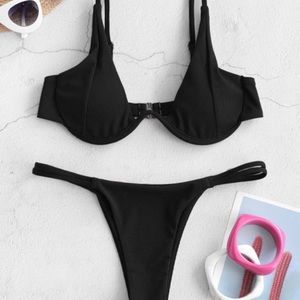 NWT black bikini from ZAFUL